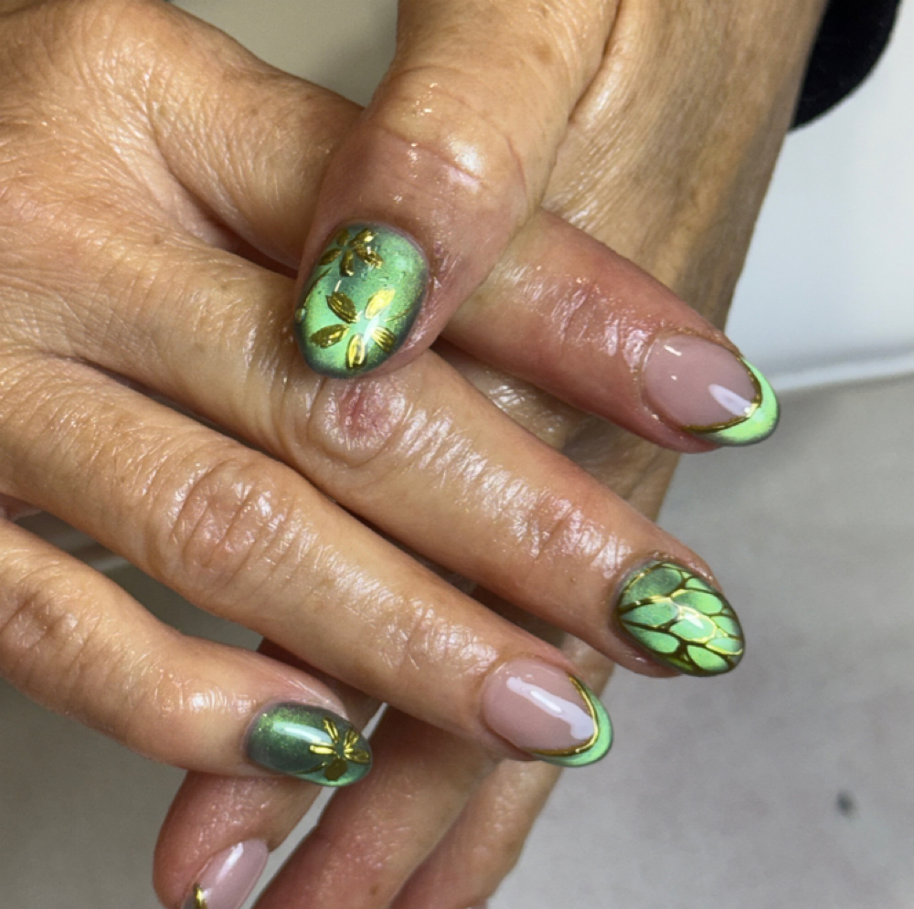 ACRYLIC NAILS (FULL DESIGNS) at COWGIRL GLAM BEAUTY STUDIO LLC in McAllen, TX