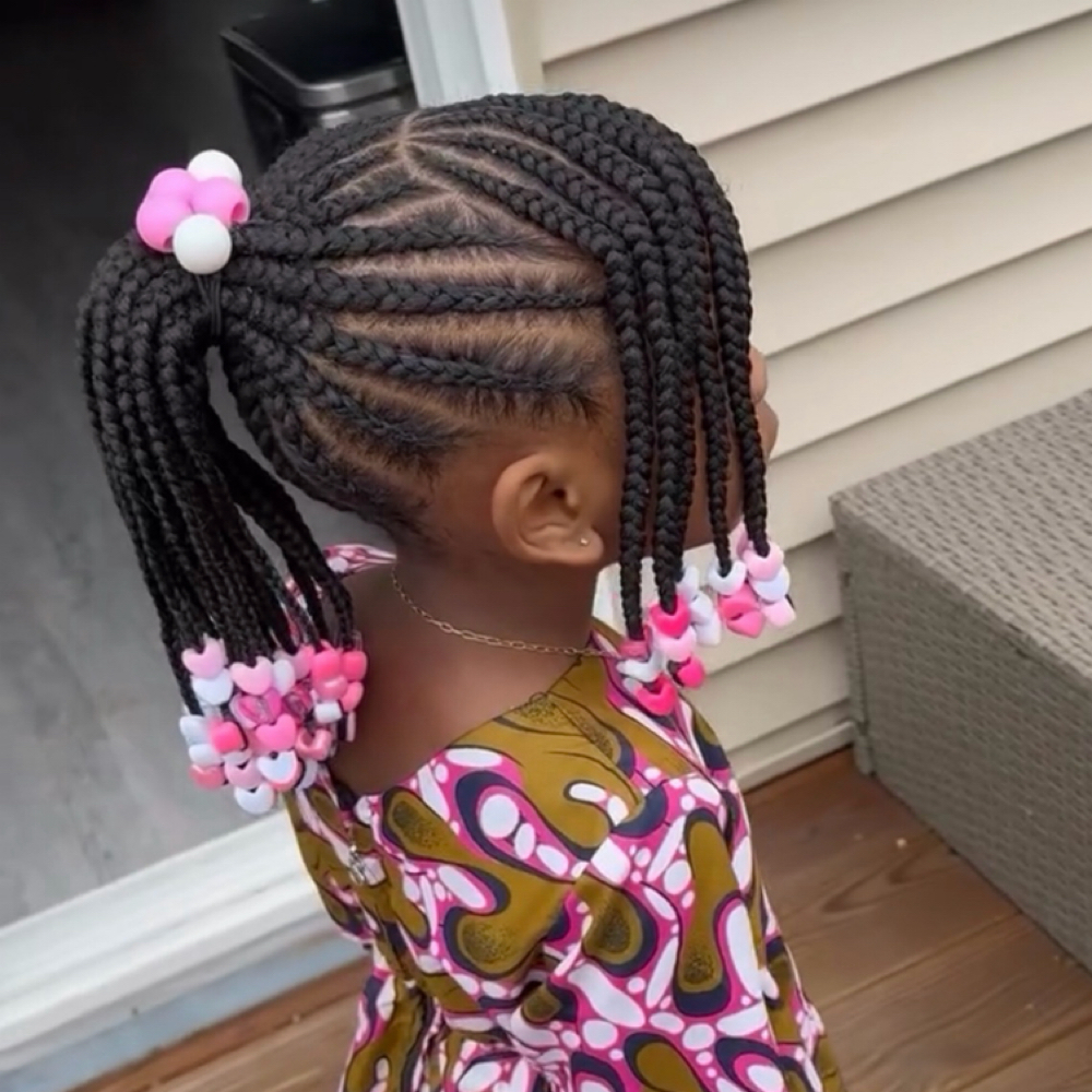 Kids Cornrows Braids at Bita’s Beauty Glam