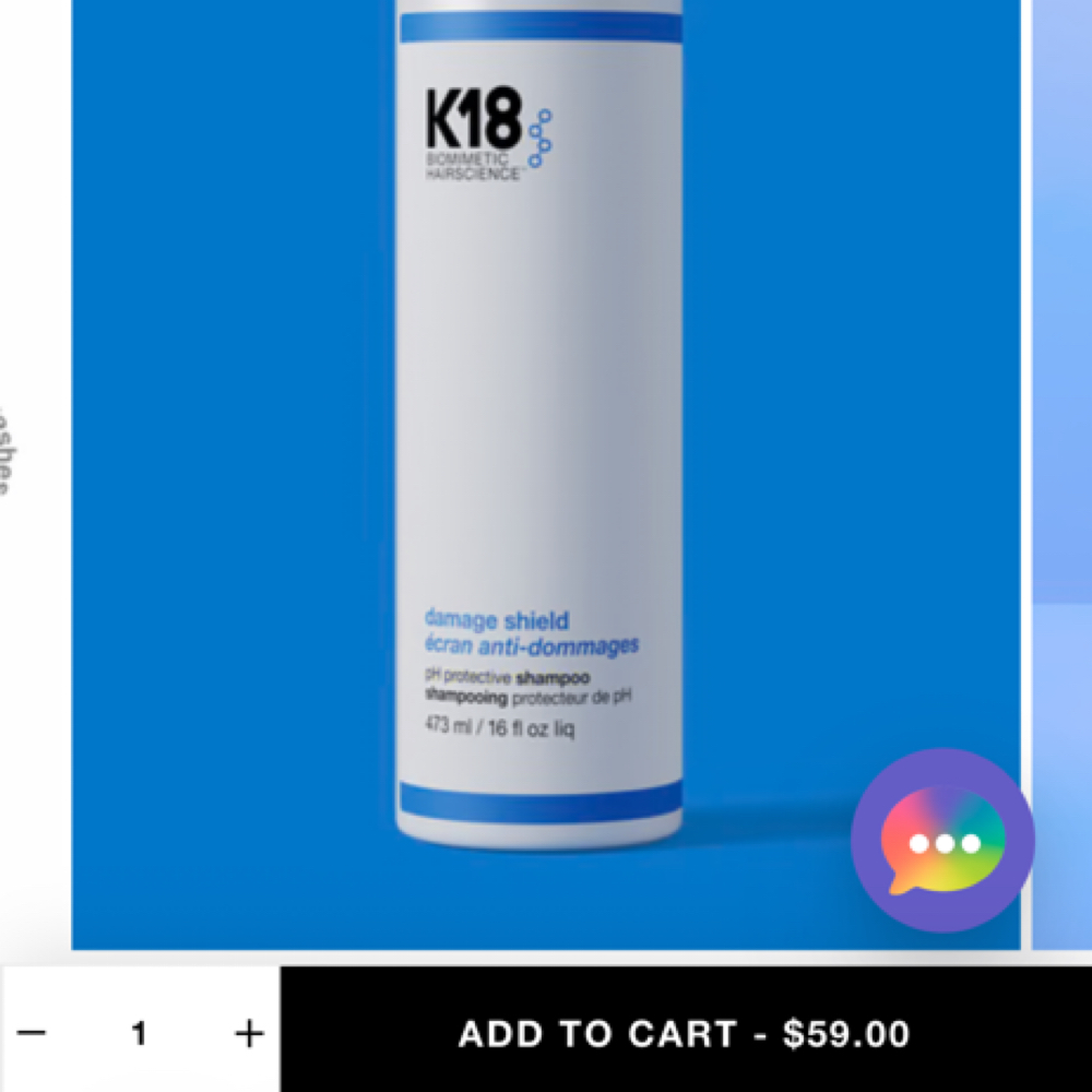 K18 Shampoo at Hair By Jojo @ Salon Pennae in Rocklin, CA