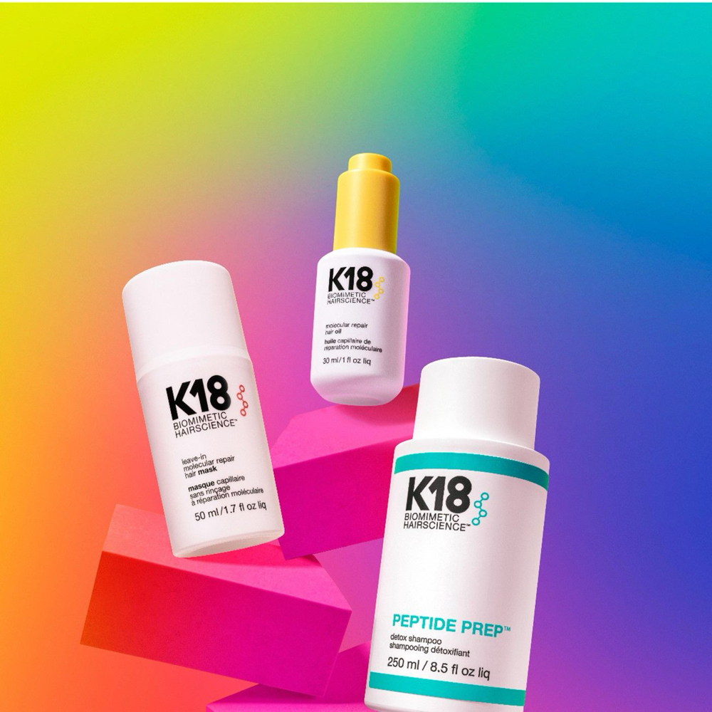 K18 Molecular Repair Ritual + Style at Brooke Lovelee Hair Studio in Northwood, OH