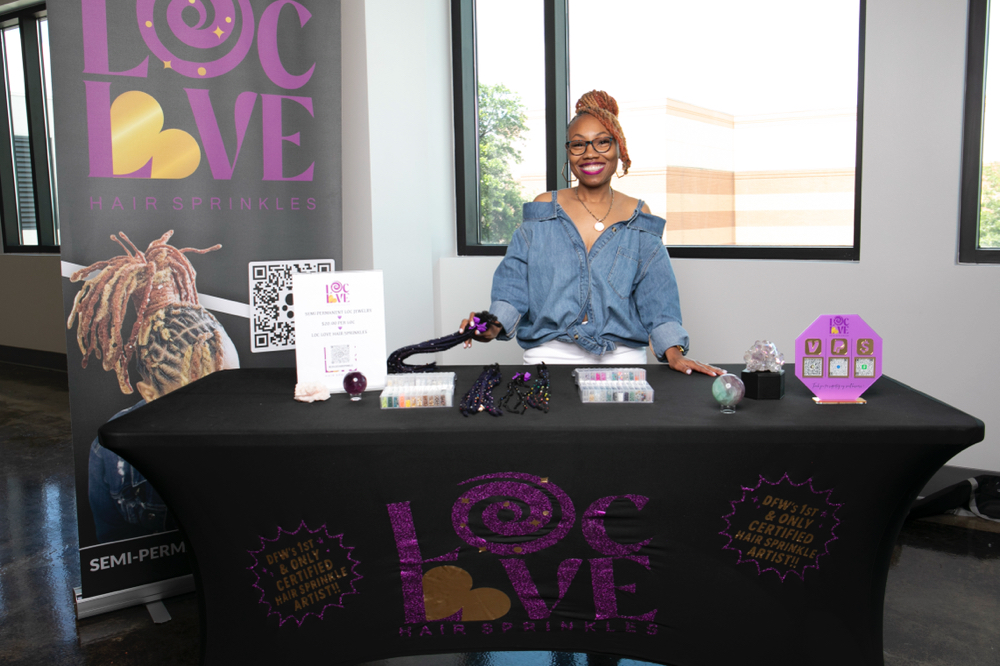 DFW Salon Owner Pop Up at Loc Love Hair Sprinkles in McKinney, TX
