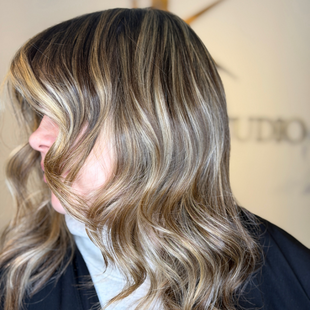 Root Retouch and Blowdry at Angelo’s Beauty Concept in Vineyard Haven, MA