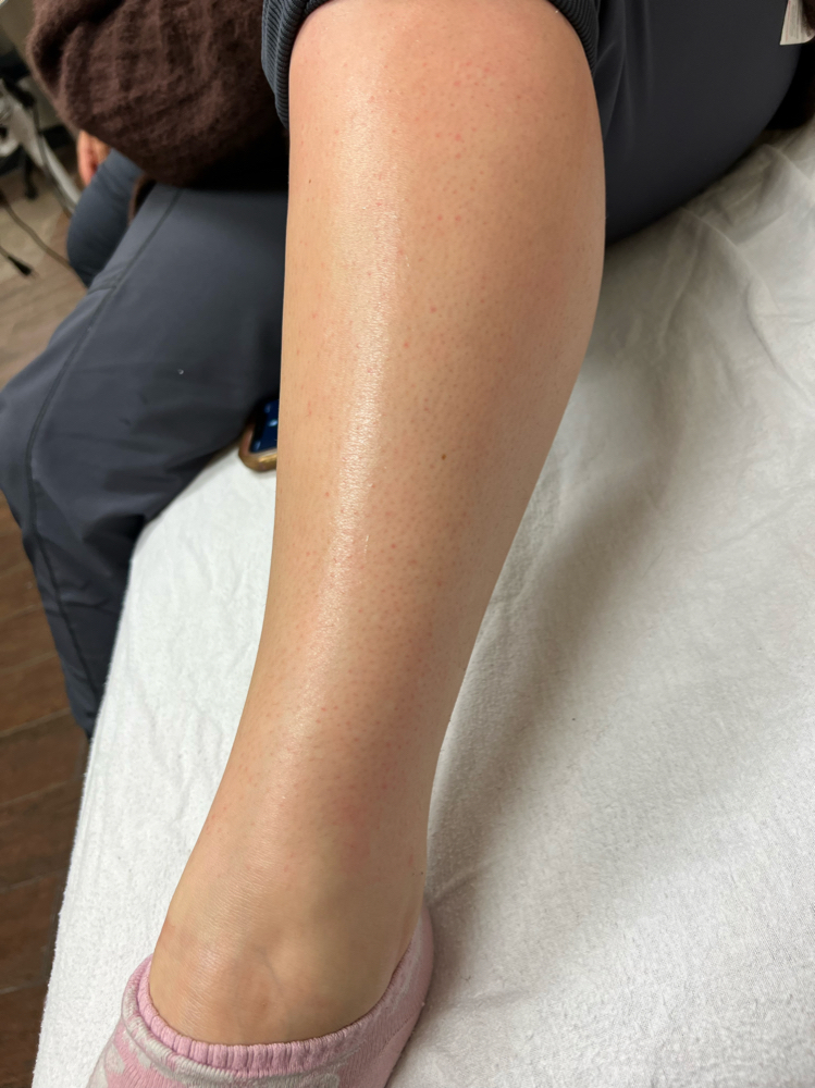 Knee to ankle wax