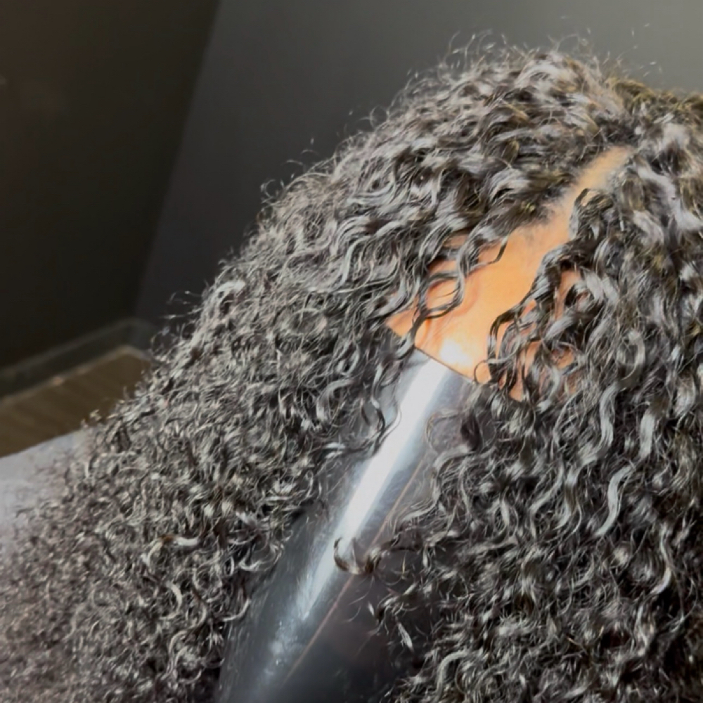 Human Hair Crochet 3 Installs at The Crochet Lounge in Charlotte, NC