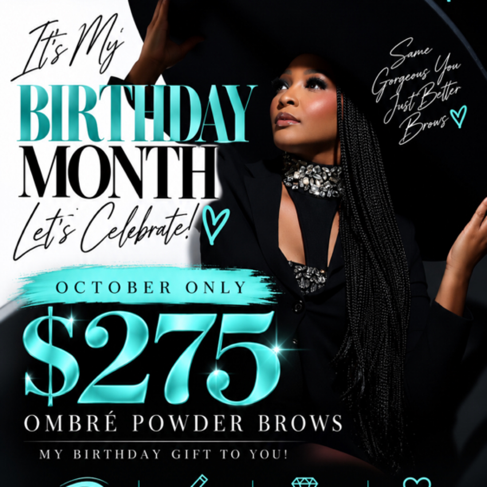 Birthday Special (October Only) at Lovelybrowz&beauty in Smyrna, GA
