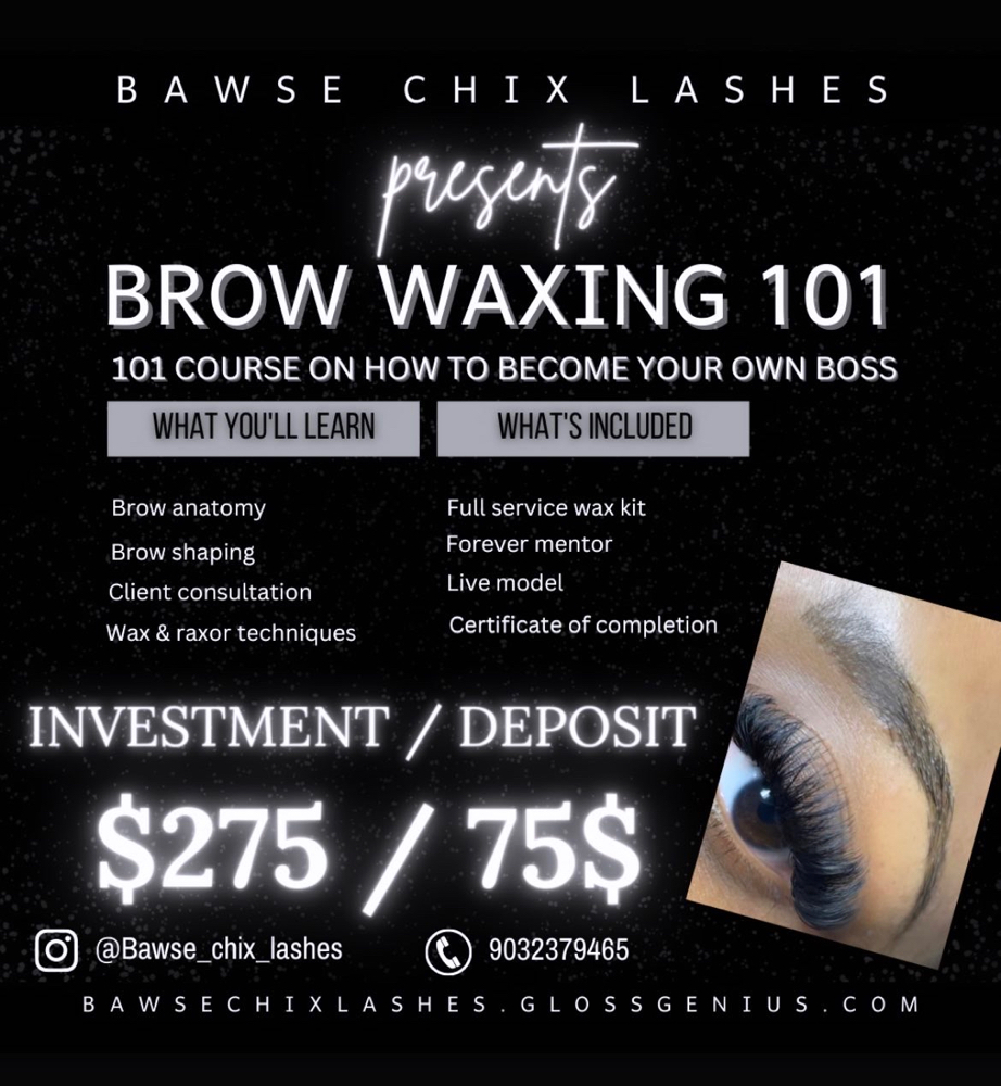 Brow Waxing 101