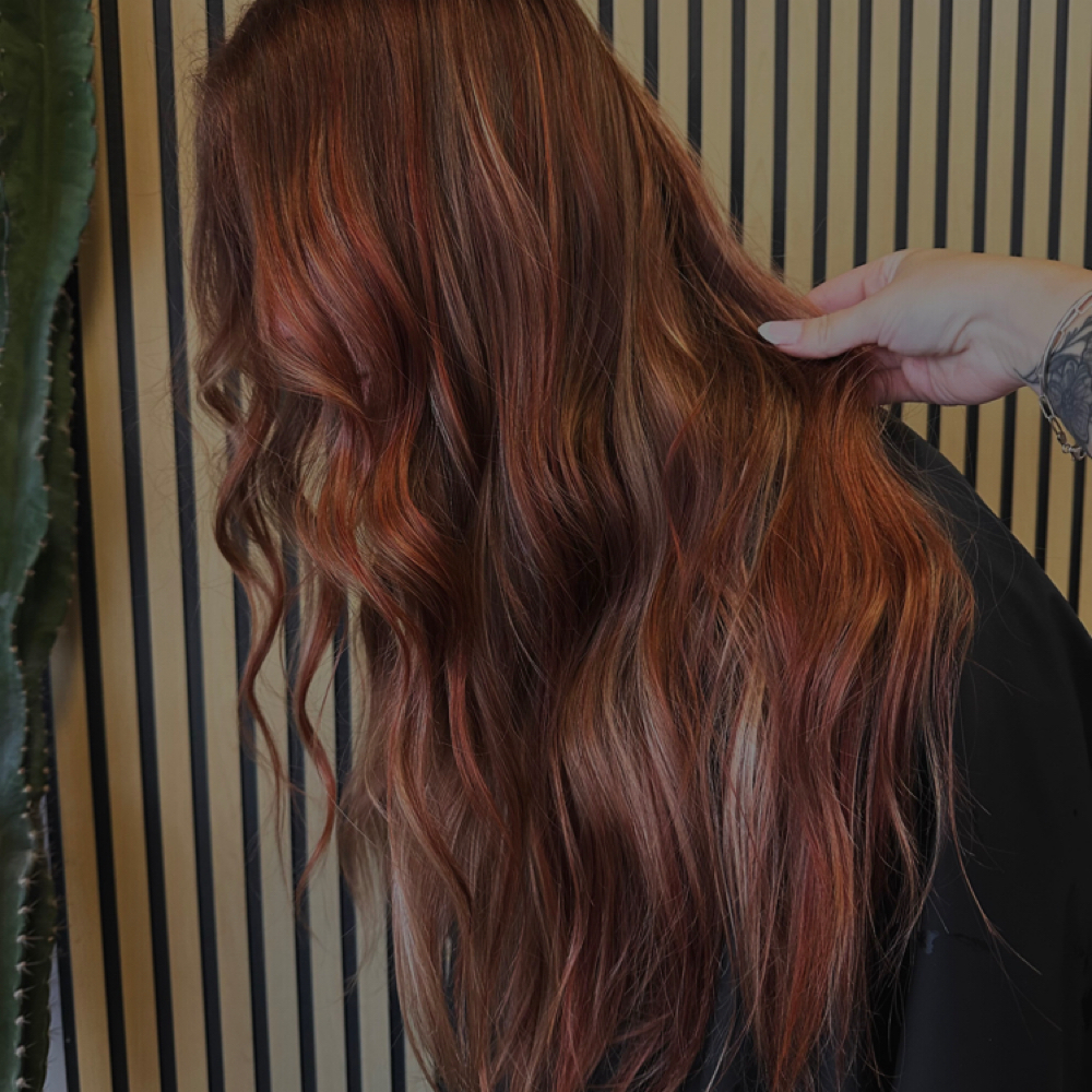 custom color transformation✨ at Loxx Beauty Bar & Extensions in Mansfield, OH