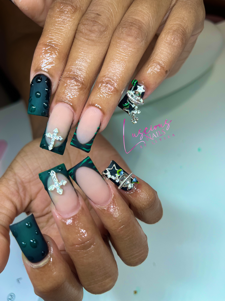 Acrylic Full Set at Luscious Nails by Leyska in McDonough, GA