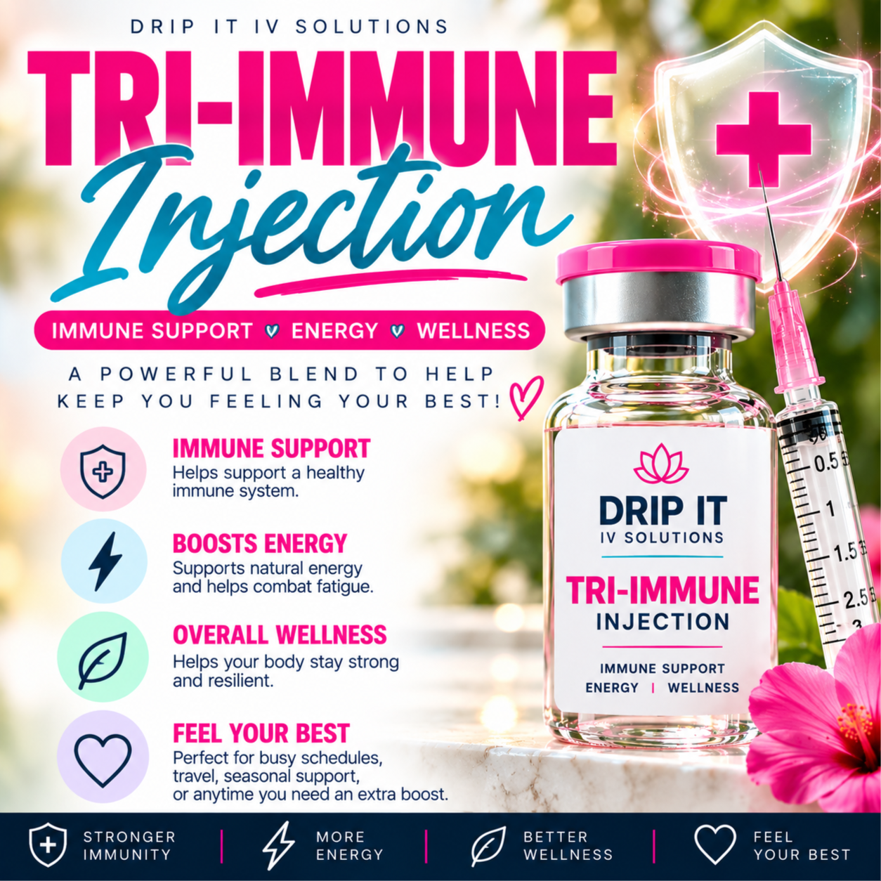 Tri-Immune Injection at Drip It IV Solutions