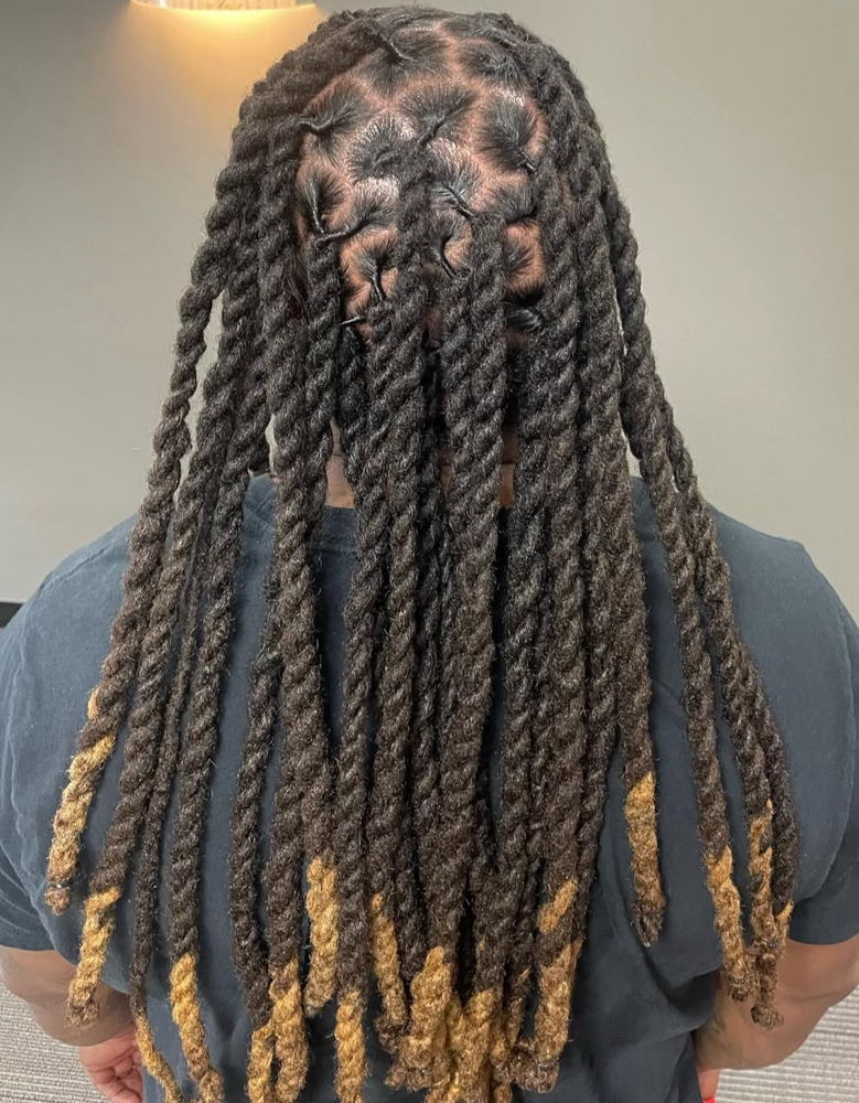 Loc Retwist w/ Ropes