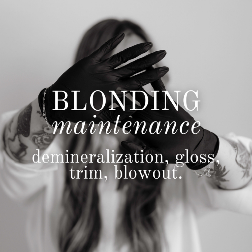 Blonding Maintenance at The Blonde Boheme in Rochester, NY