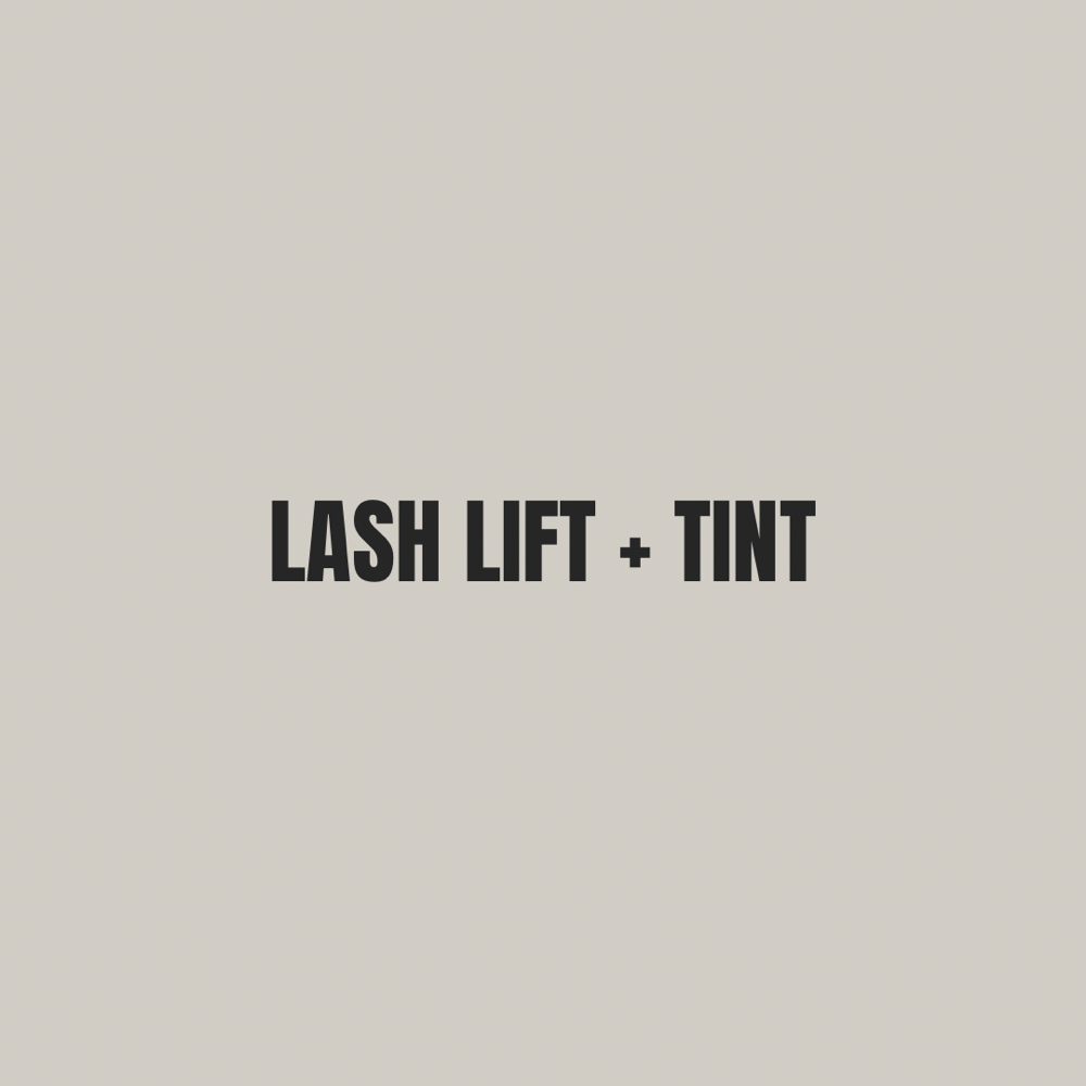 Lash Lift + Tint