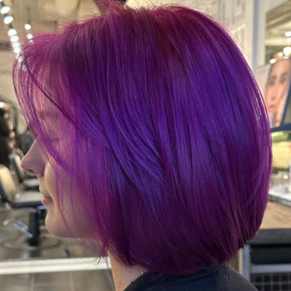 Color consult at Morigami Hair Studio in Seattle, WA