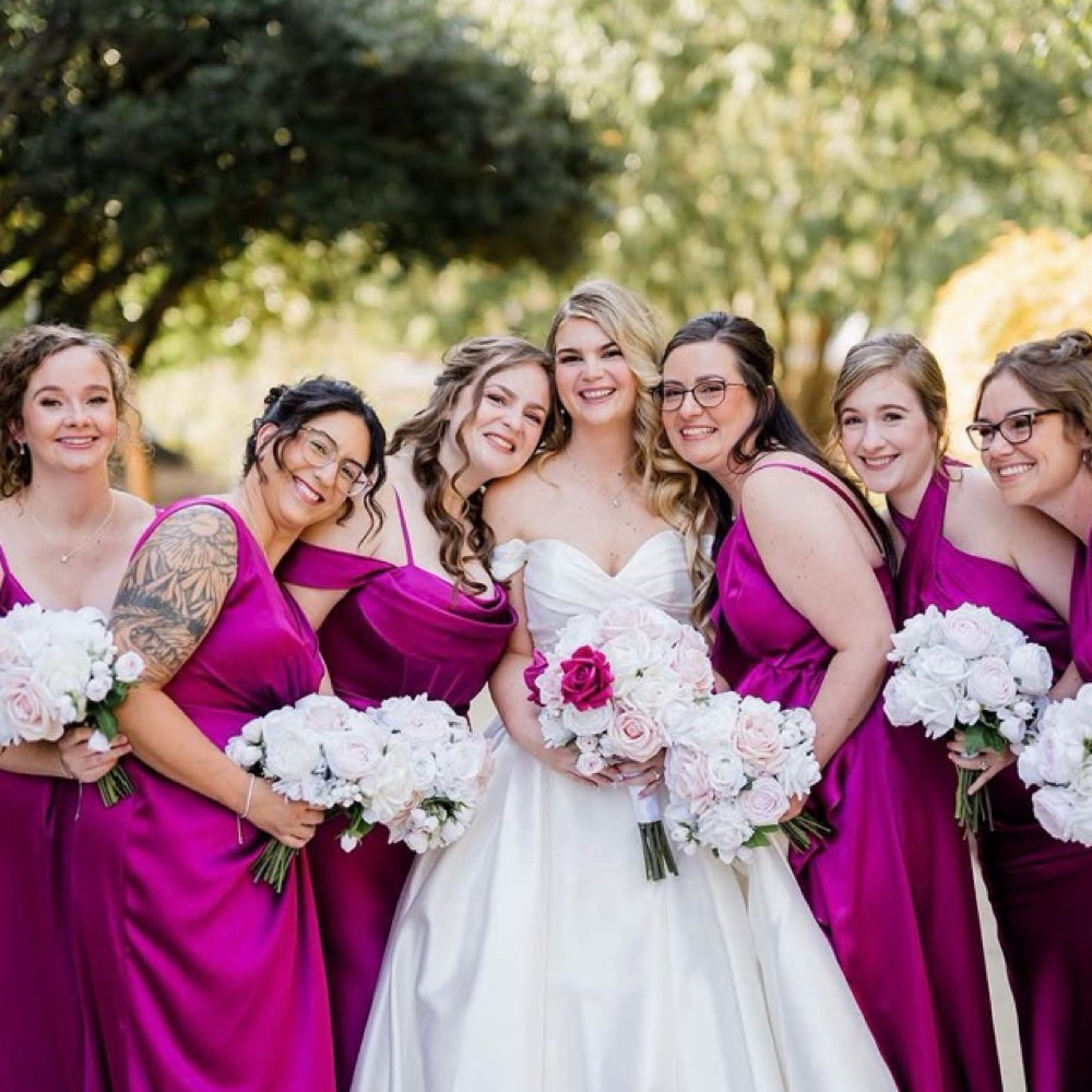 Brides Maids at Glowed By Ginny in Atlanta, GA