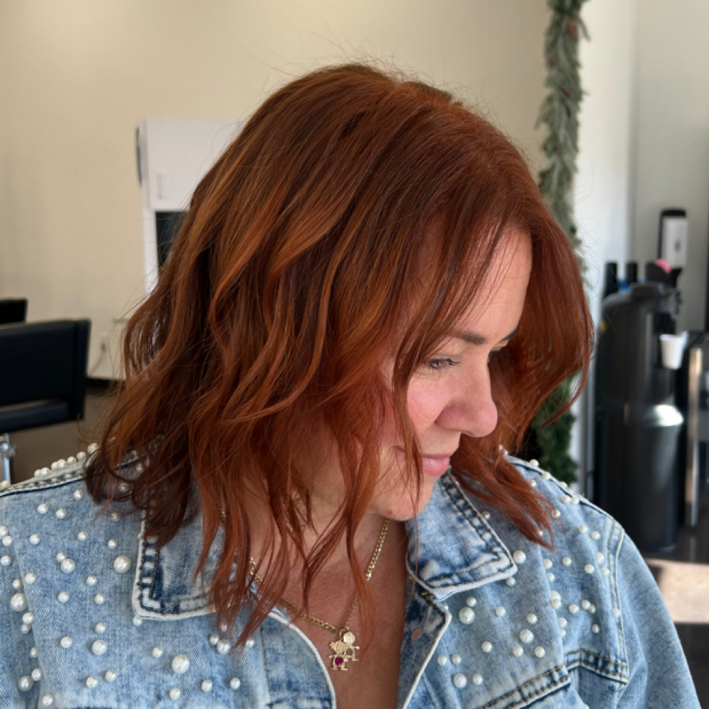 All Over Solid Color at Hairxzayra in Athens, TX