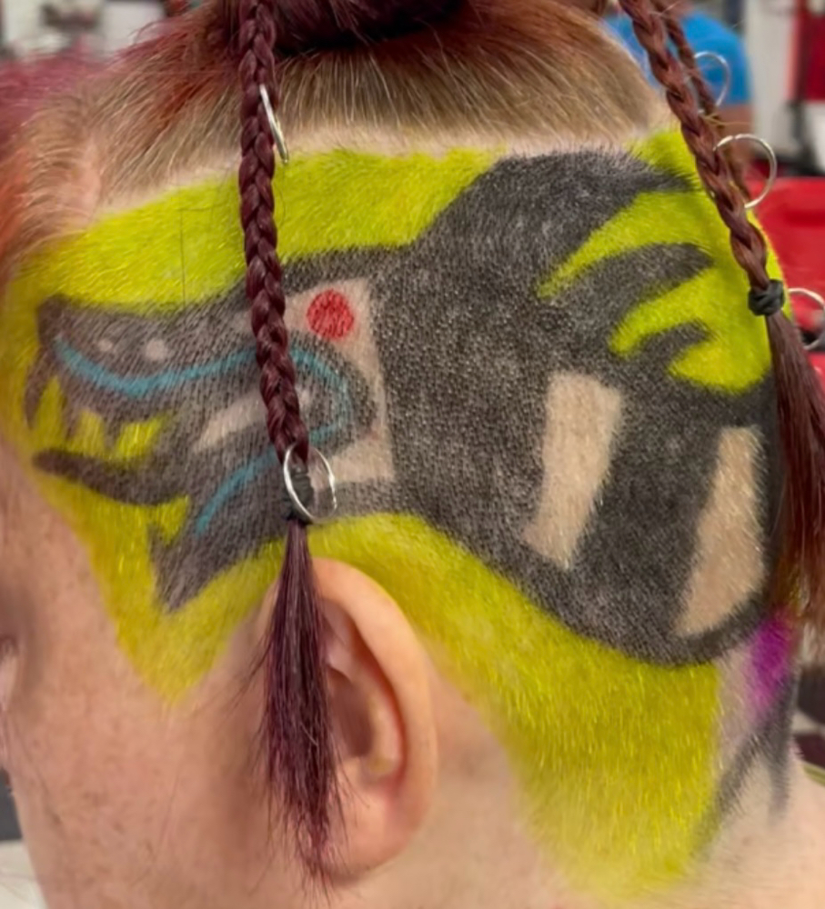 Painted Design at Wicked Wildflower Beauty in Topeka, KS