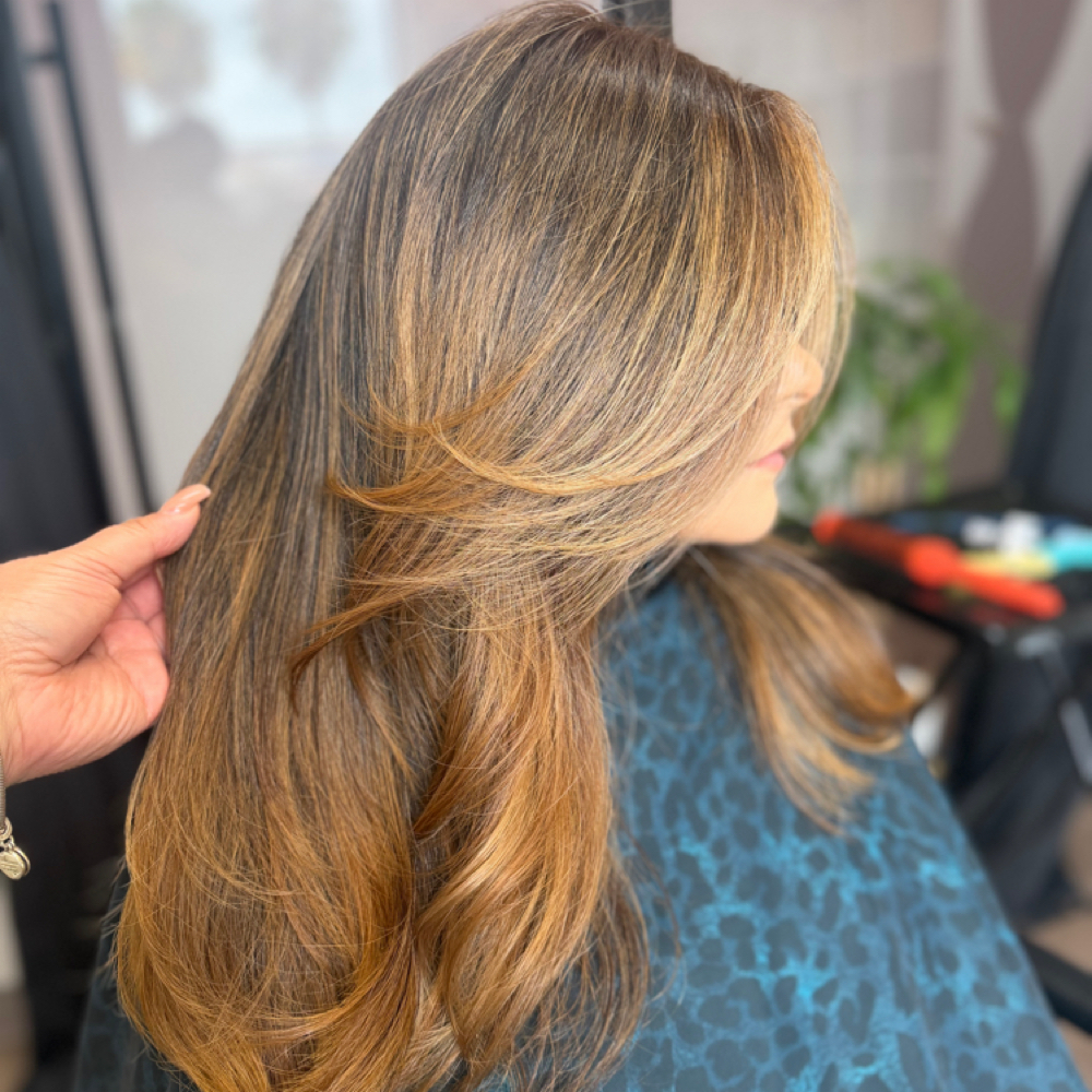 Balayage at JR HairStudio in Cudahy, CA