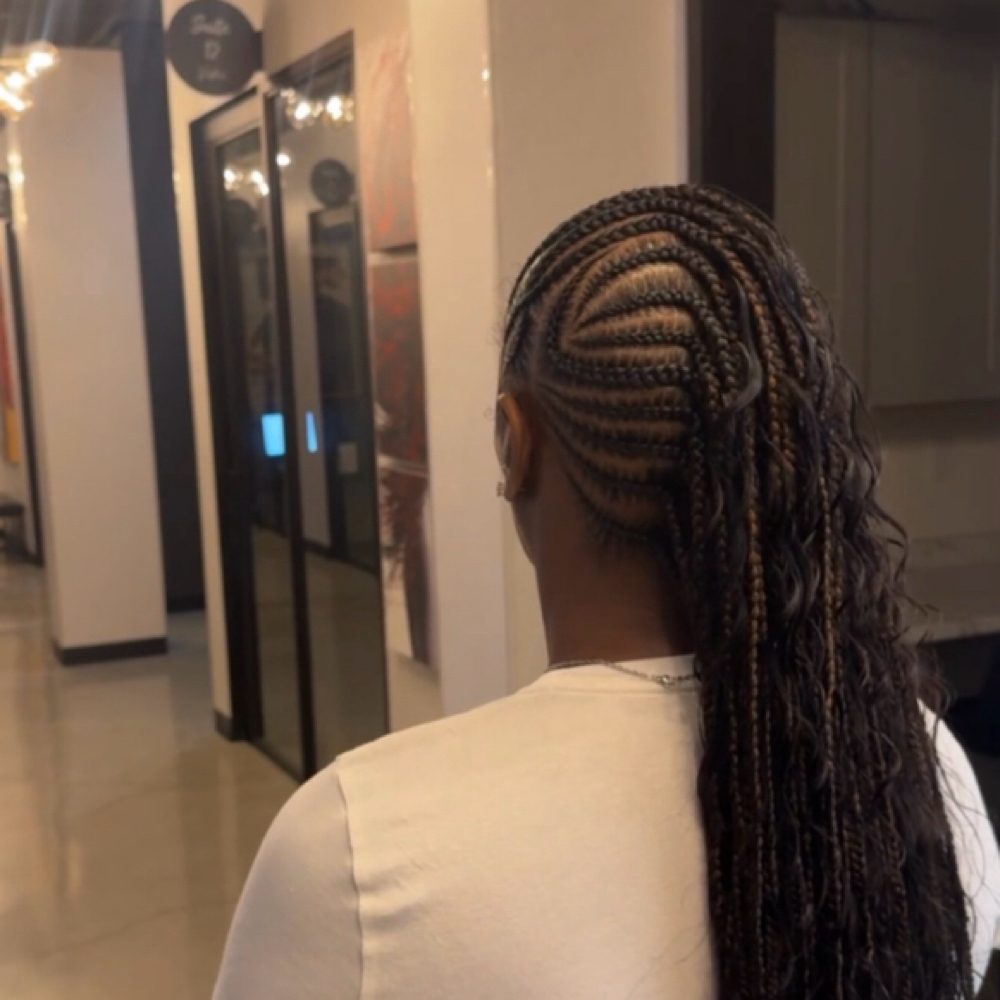 Knotless Mohawk at HairByJanaySamone in Atlanta, GA