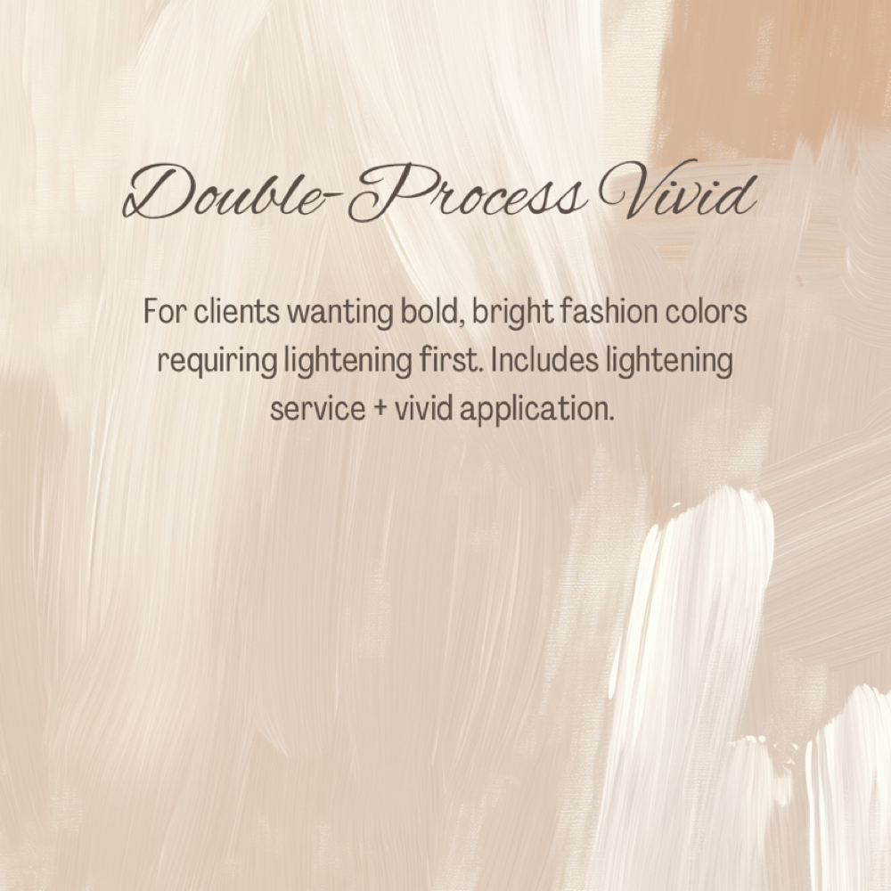 Double-Process Vivid Transformation at Artisan Salon & Barber Studio in Lake Mary, FL