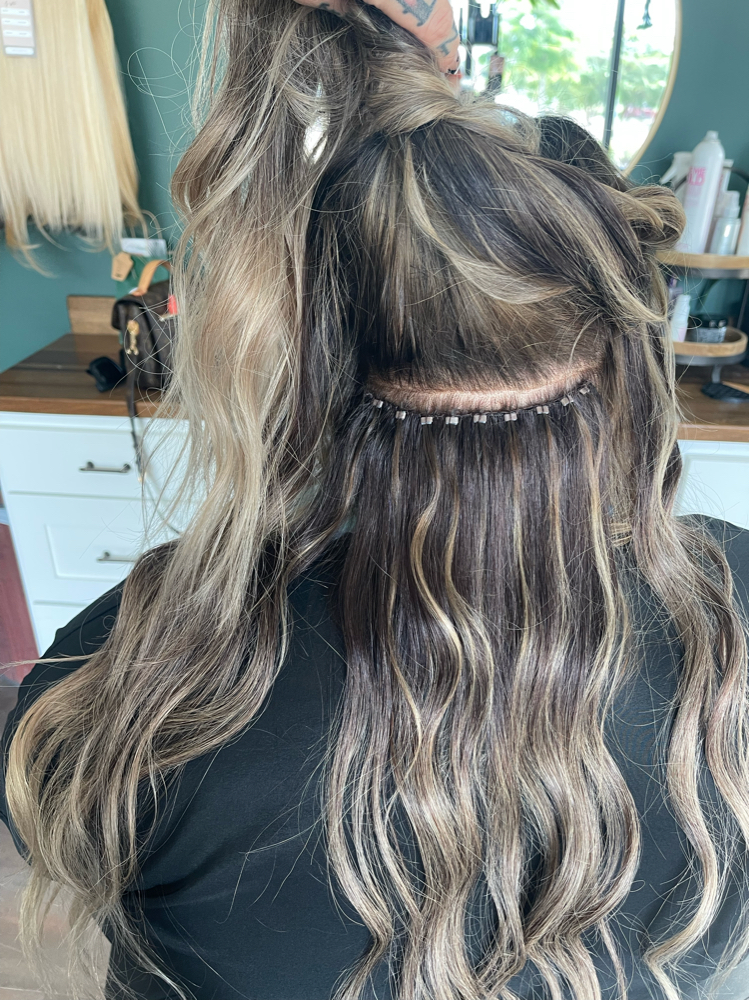 Beaded Row Extensions Installation