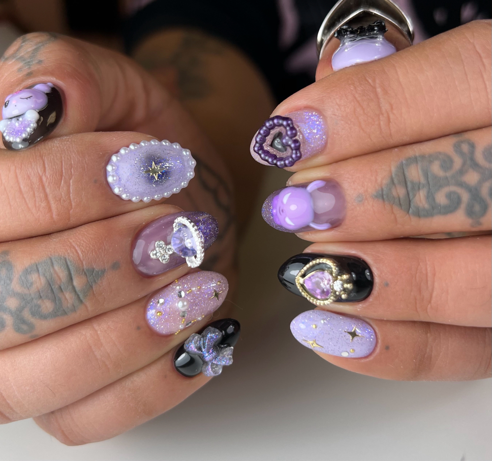 THE BLACK WIDOW at Arachne Nails in Fort Meade, MD