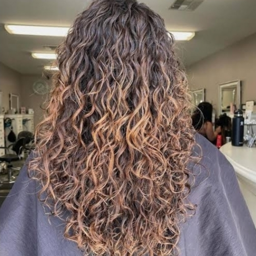 Specialty Wrap Perm at Amber Fry in Alma, MI