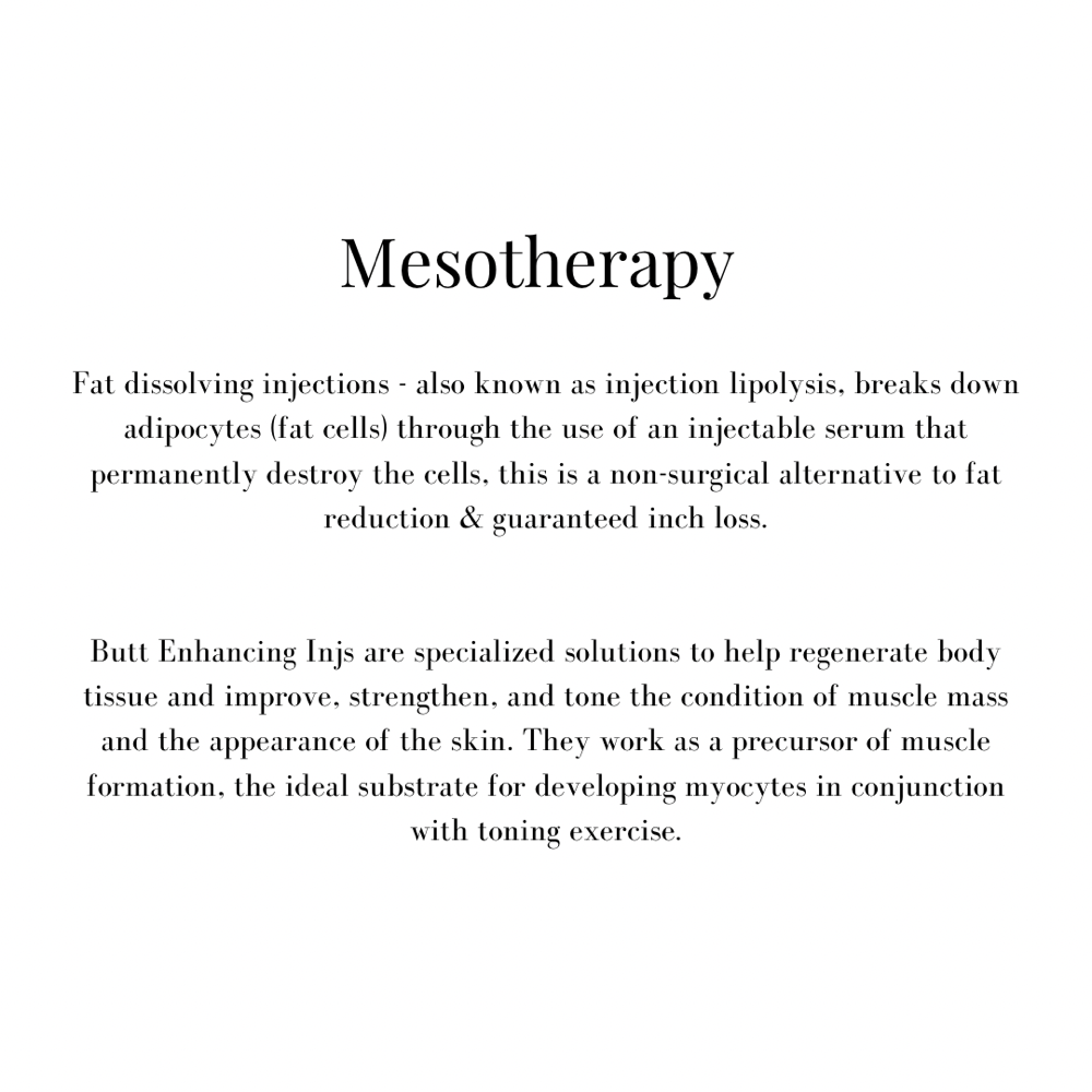 Mesotherapy