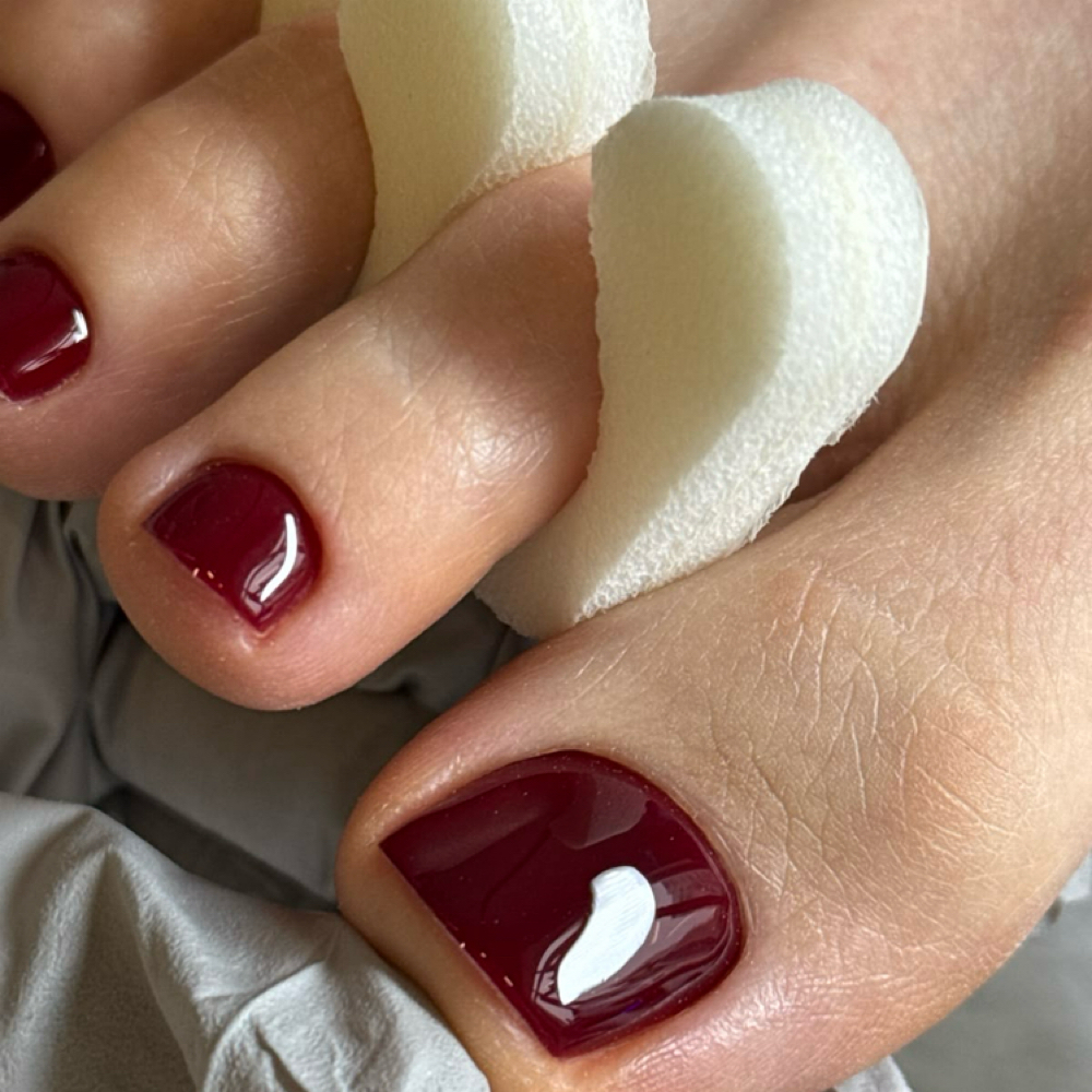 Gel Toes at Gilded Dawn Nails in Jacksonville, FL
