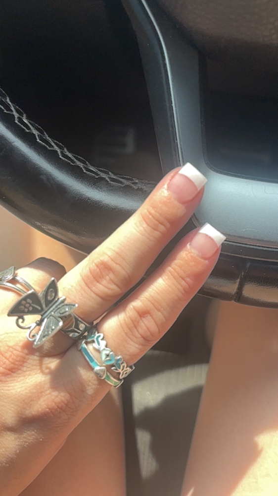 Old School White Tips