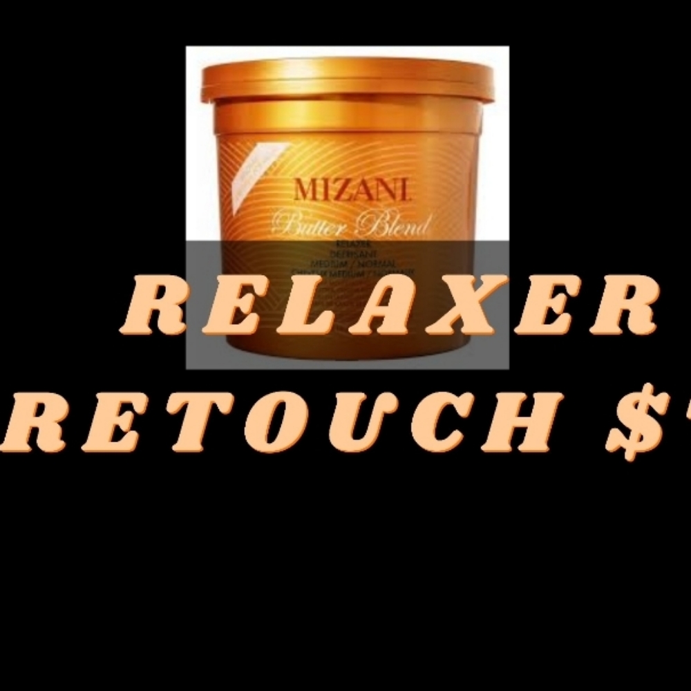 Relaxer Touch Up at Weave King Hair Studio in Plano, TX
