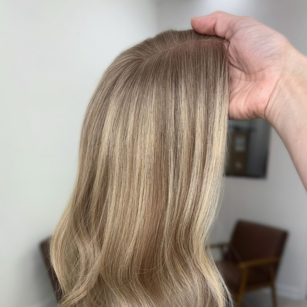 Topper Extension Installation at Beauty By Chloe Reagan in Asheboro, NC