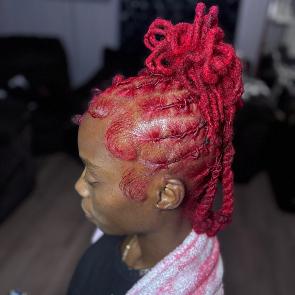 Loc Color at Opulent Beauty in Montgomery, AL