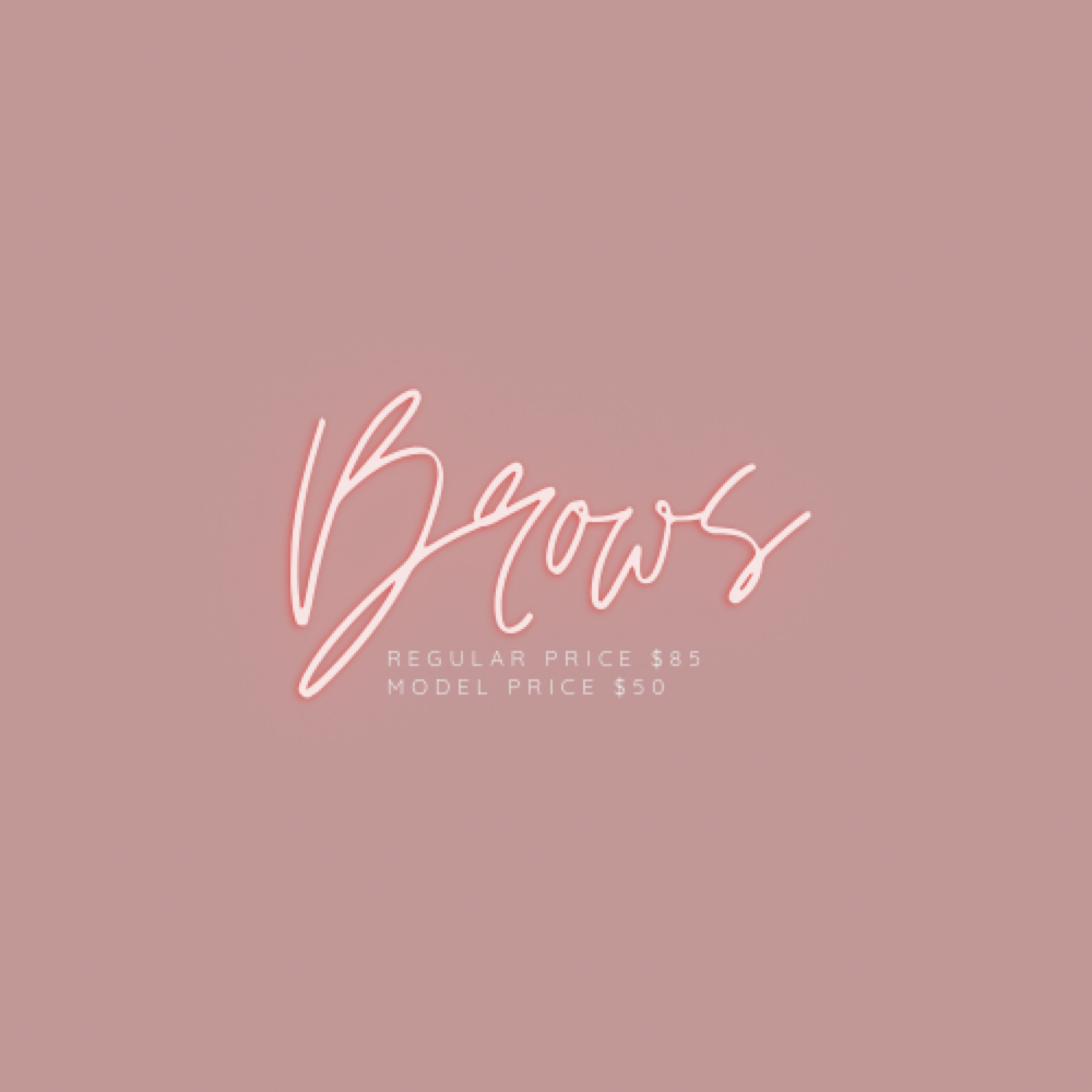 SPRING FEVER BROW MODEL at The Lash Loft in Elk River, MN