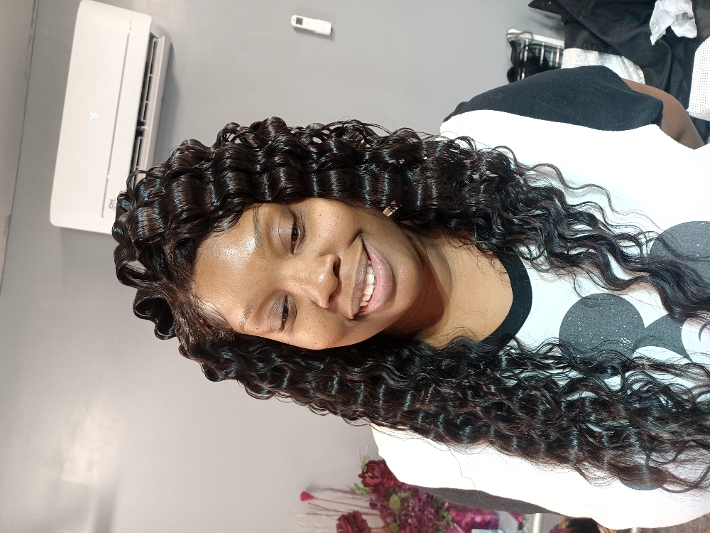 LACE  FRONTAL SEW IN WITH BUNDLES