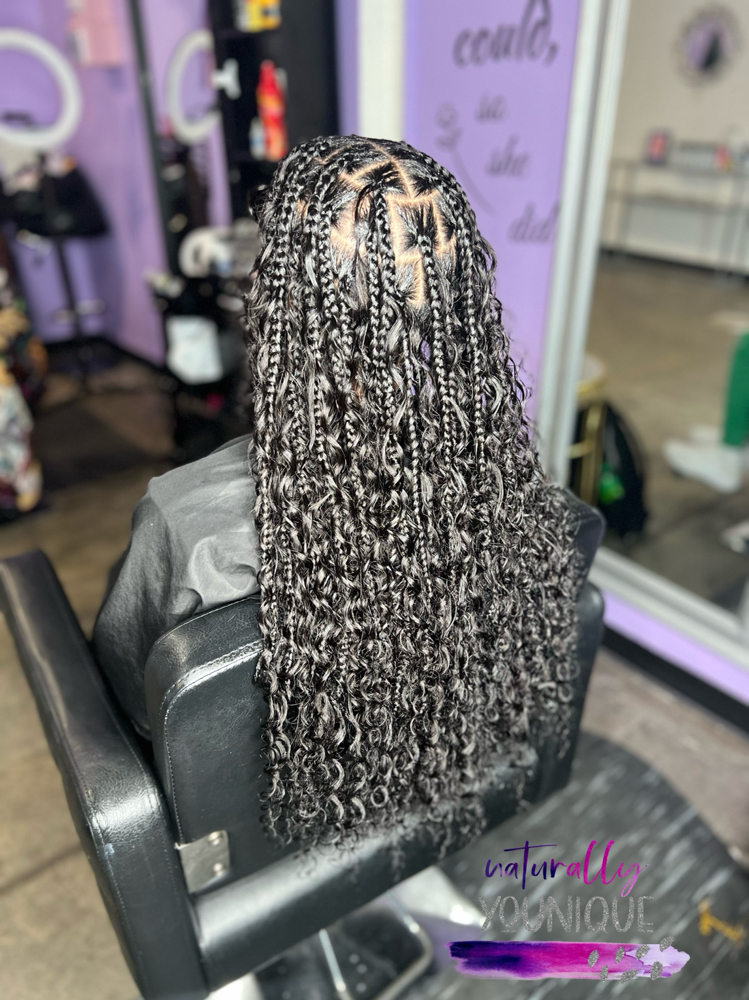 Medium Boho Knotless at Naturally Younique Studio in Coatesville, PA