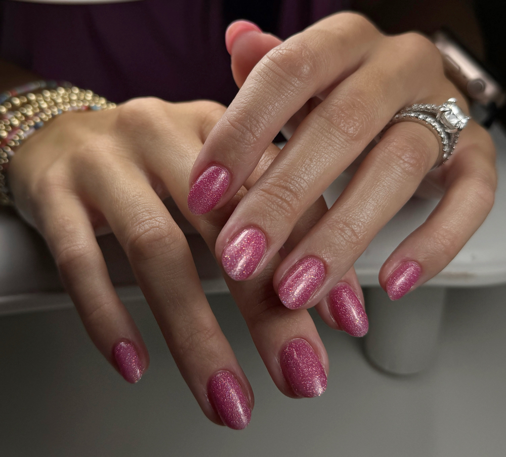 Solid Color Structured Gel Manicure at Rochelle Boucher Luxury Nails LLC in Abbeville, SC