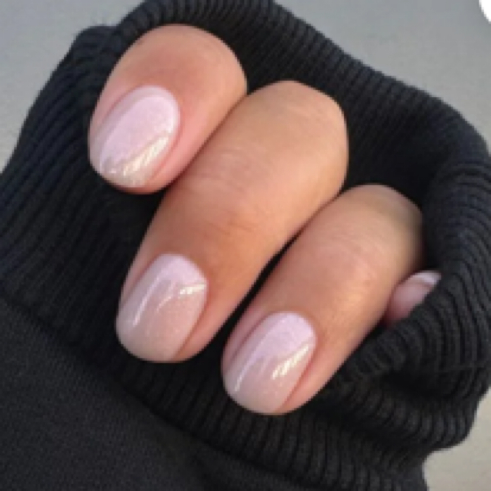 Russian Manicure (short) at Kaia Nail Studio in Doylestown, PA