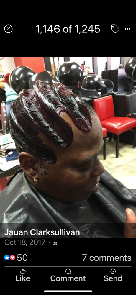 Finger Waves $80 & Up