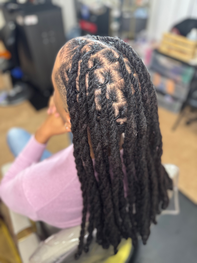 Loc Extensions at U’Neek HairStoree, Hair Artistry Salon in Stafford, VA