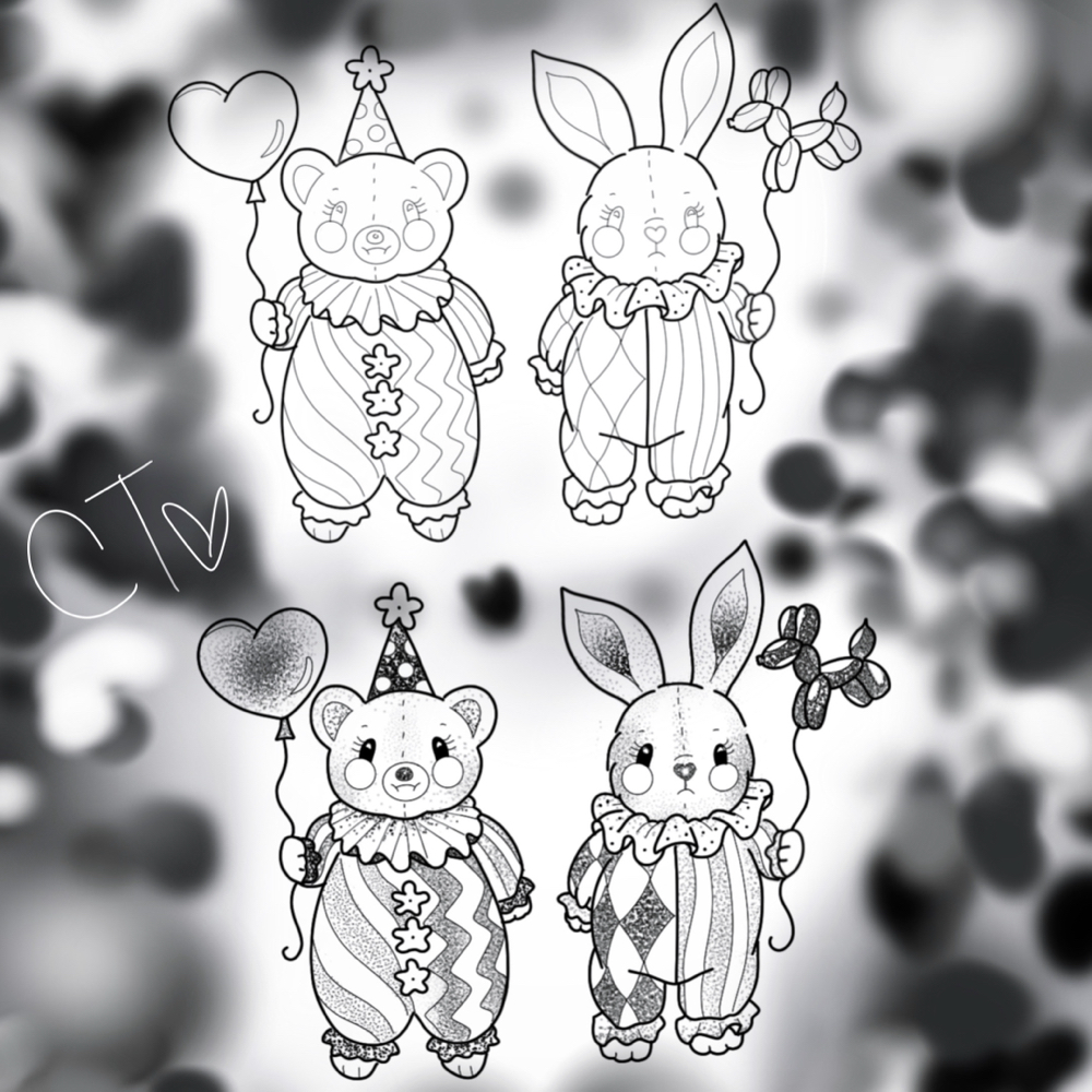 Clown Animals 80$ Each