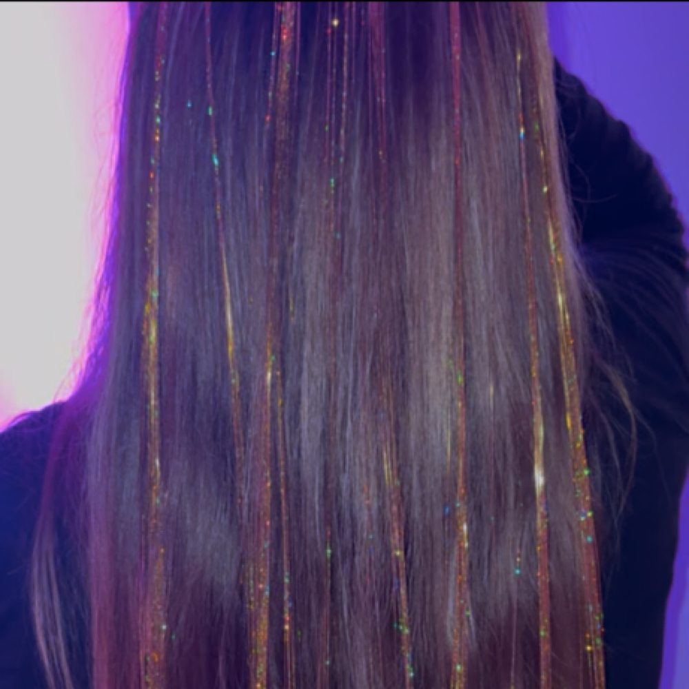 Hair Tinsel Full Head at The Next Element in Taylor, MI