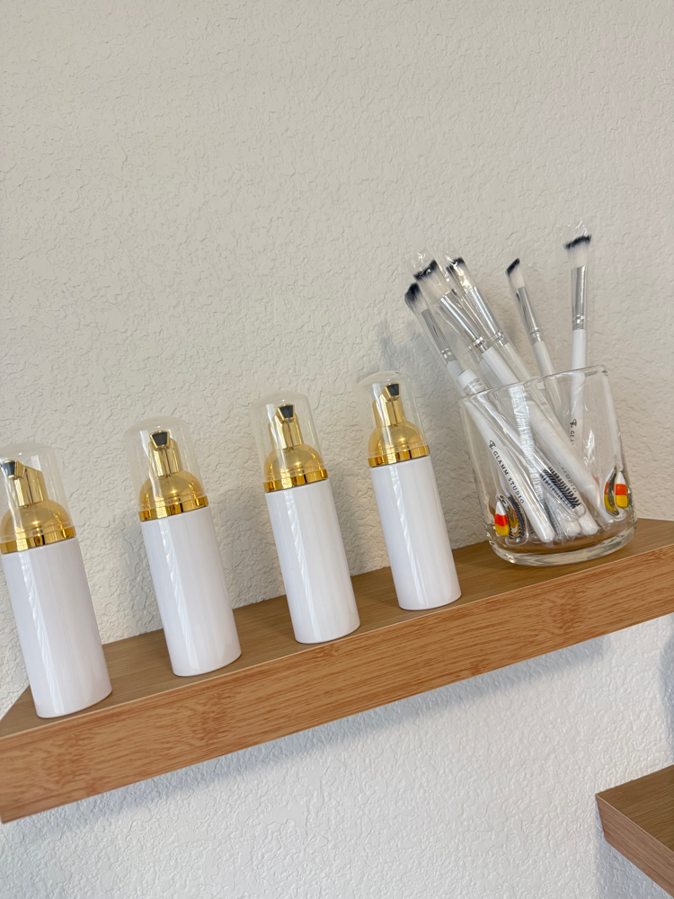 The Foaming Lash Cleanser at The Glamm Studio in Fort Worth, TX