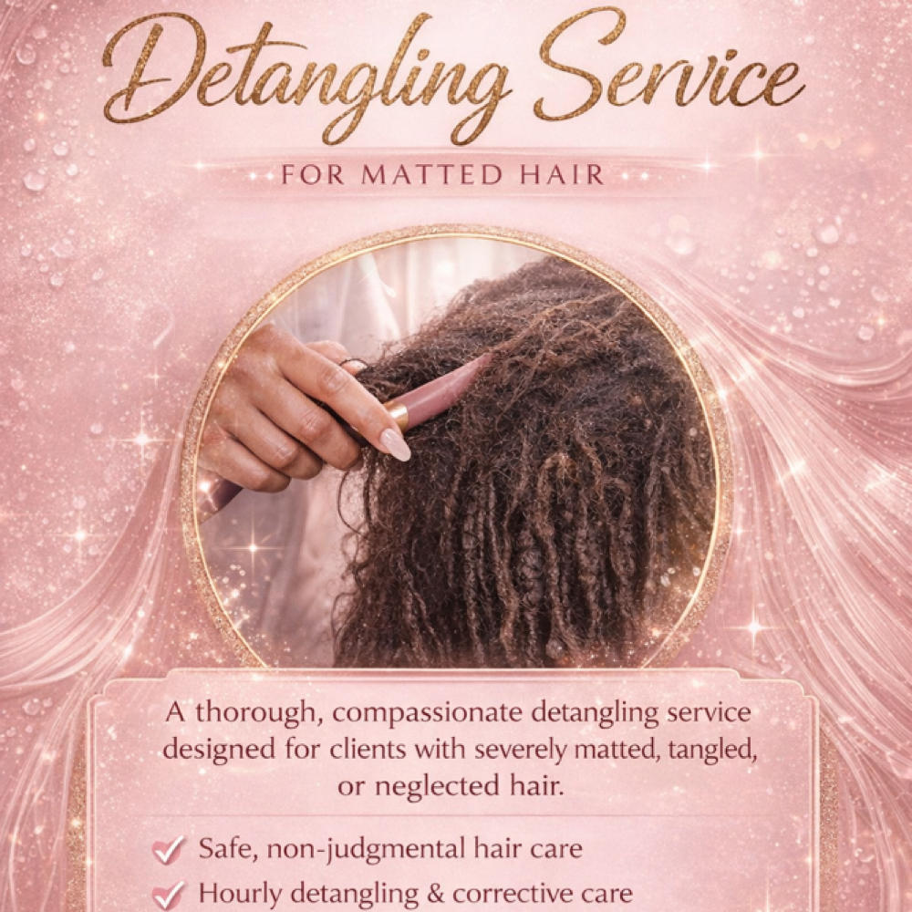 Detangling For Matted Hair