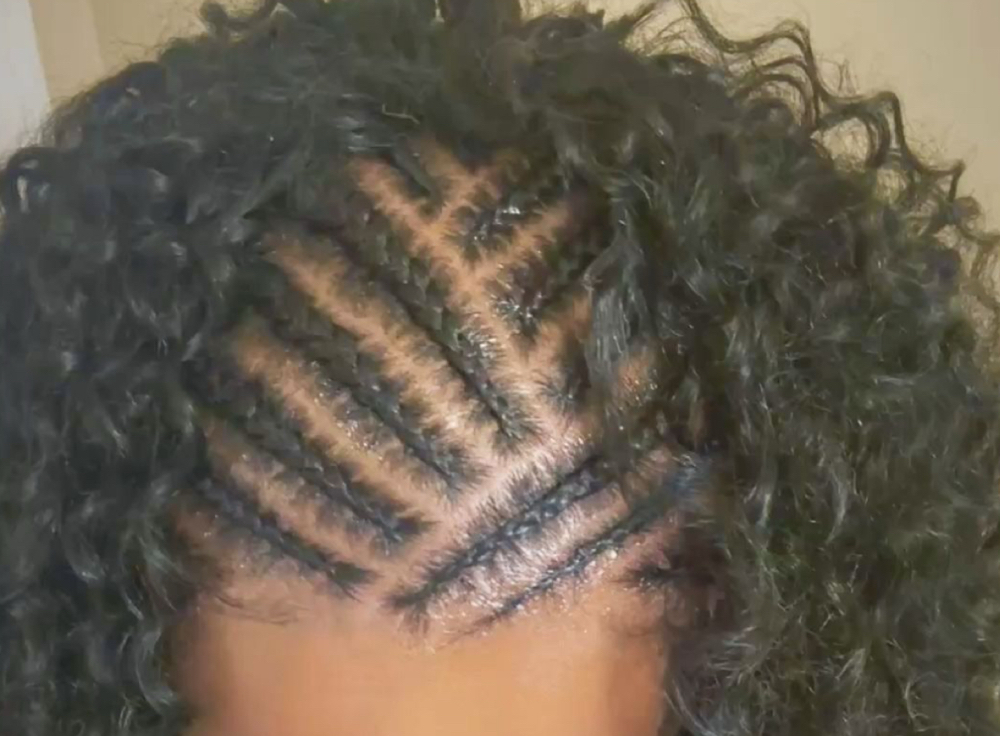 HALF BRAIDS