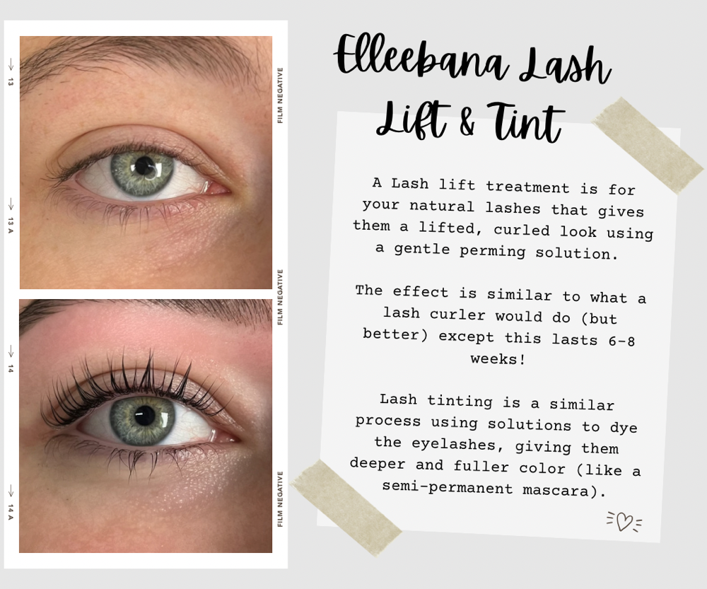 Elleebana Lash Lift + Tint (A)