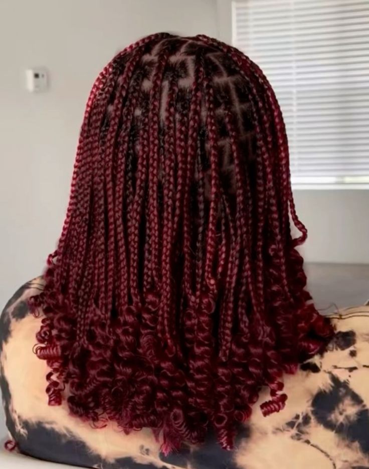 Short Box braids