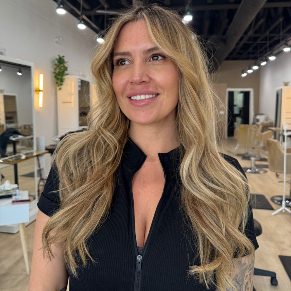 Gloss/refresh/toner at Blonde Alibi in La Quinta, CA