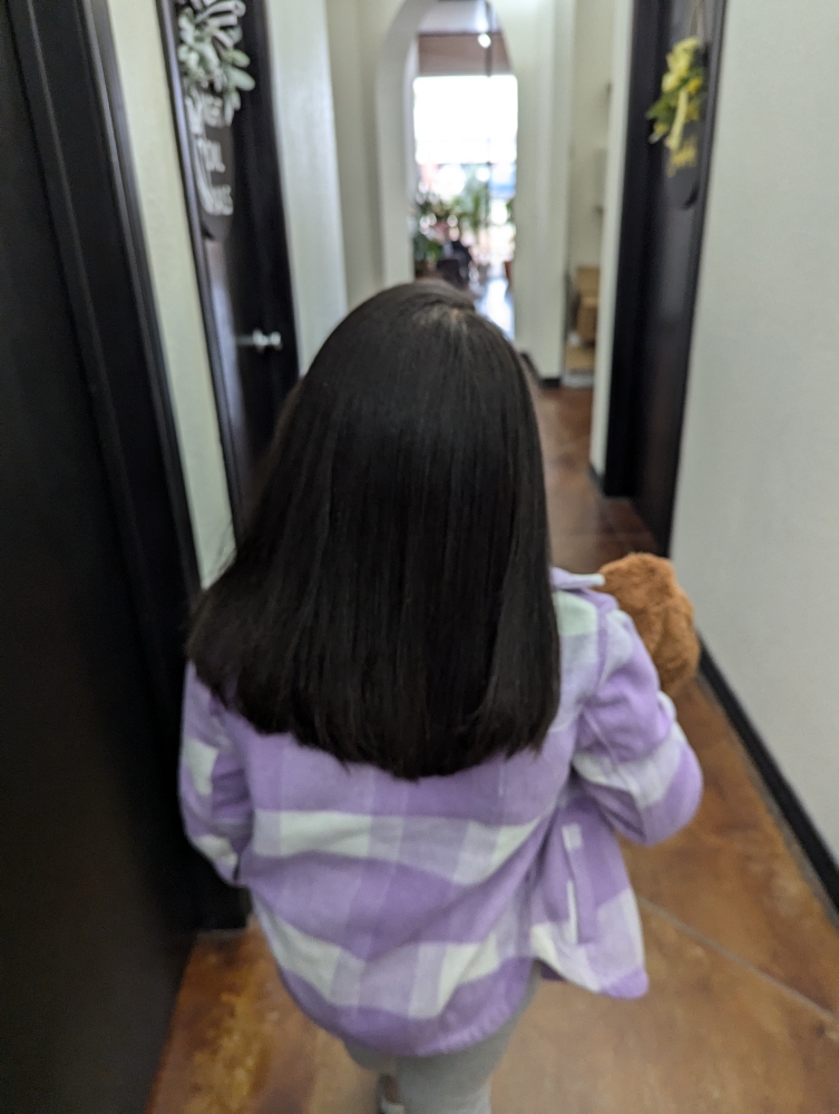 Silk Press Hairstyling