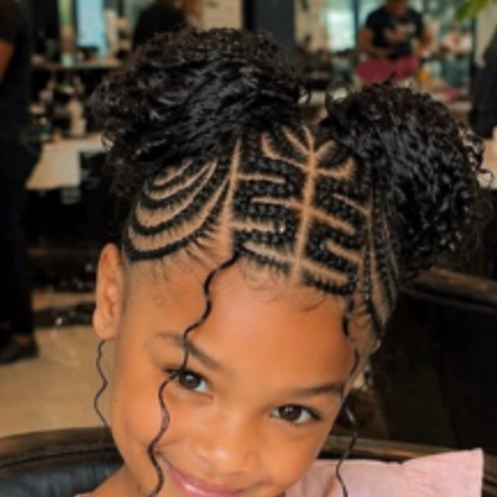 Boho French Braid at Candy’sbraidingsalon in detroit, MI