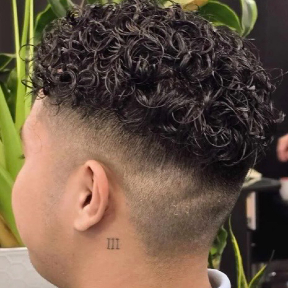 Man Perm at Ivy Jo Salon in Angola, IN